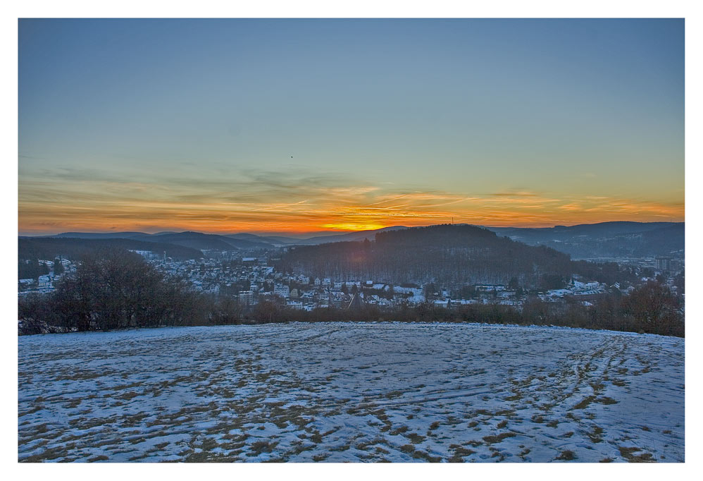 Gestern in Siegen