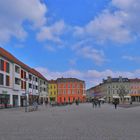 gestern mit der Nikon D4 in Meiningen, der Marktplatz