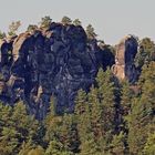 Gestern Mittag ist diese Aufnahme vom Gamrig in der Sächchsischen Schweiz...