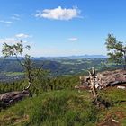 Gestern  Morgen auf dem höchste Gipfel des Elbsandsteingebirges...