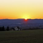 Gestern morgen hat mich der Lilienstein 6.47 Uhr auf dem Ziegenrücken...