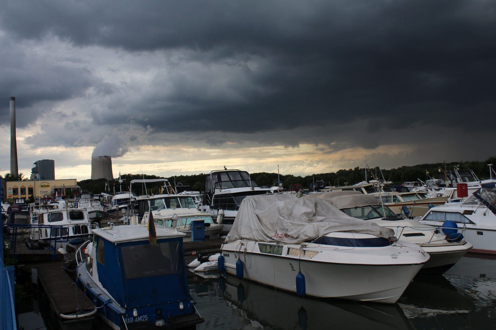 gestern nachmittag an der marina bergkamen-rünthe