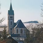 Gestern Nachmittag Verabschiedung vom Winter mit meiner Lieblingskirche in Fürstenau