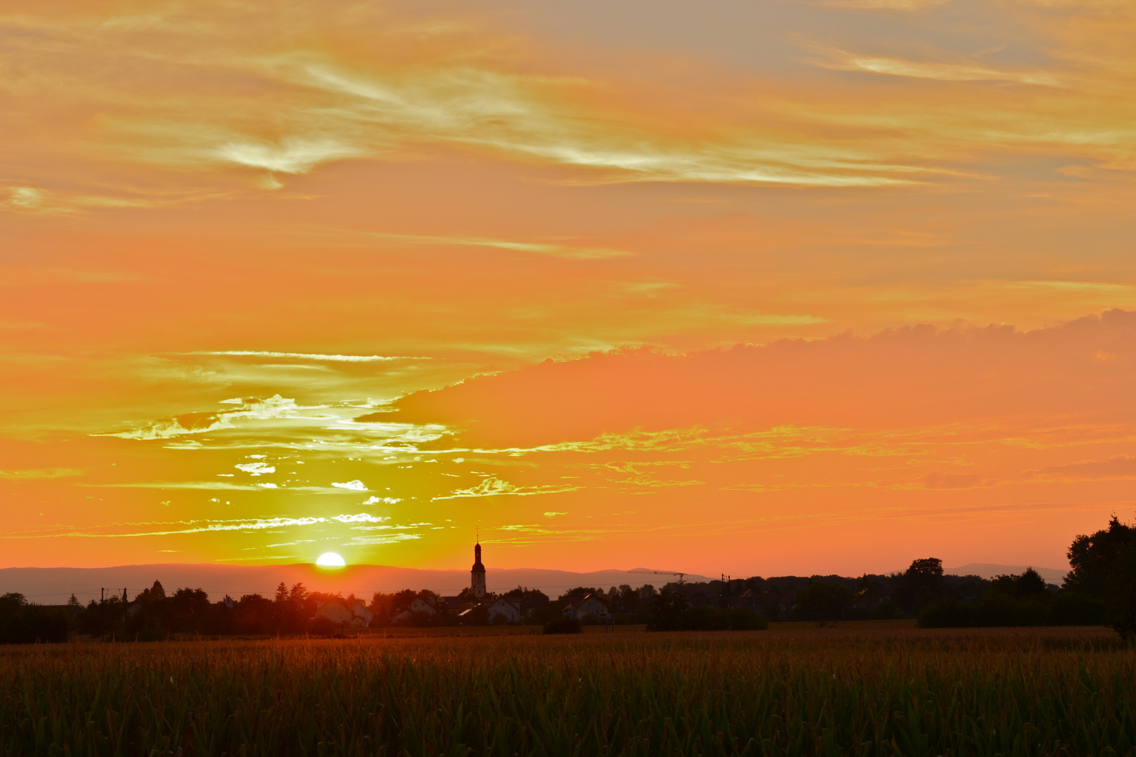 gestern war ein Himmel…..so friedlich….