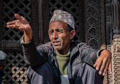 Gestikulieren  Durbar Square