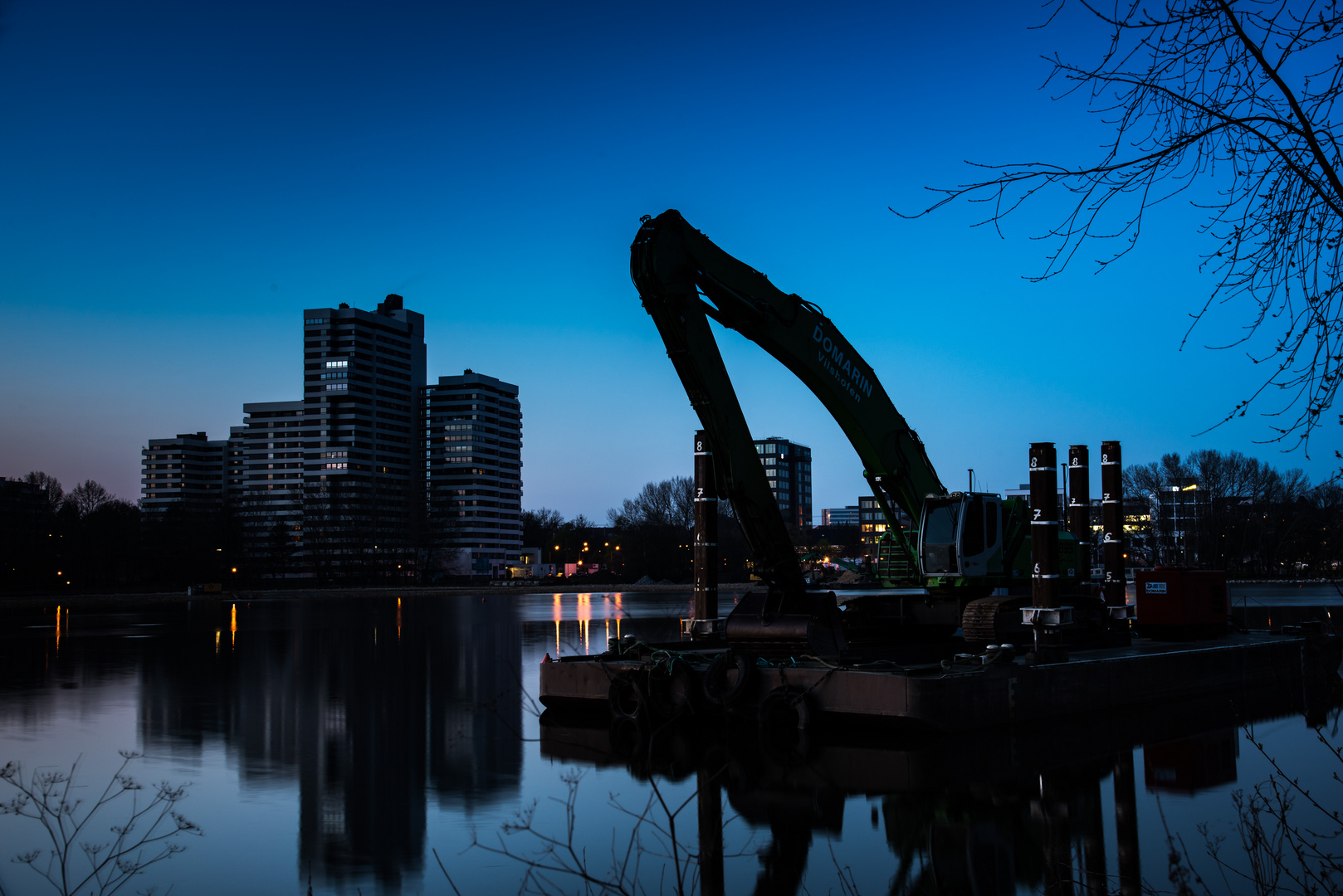 gestörte Frühidylle am Wöhrder See