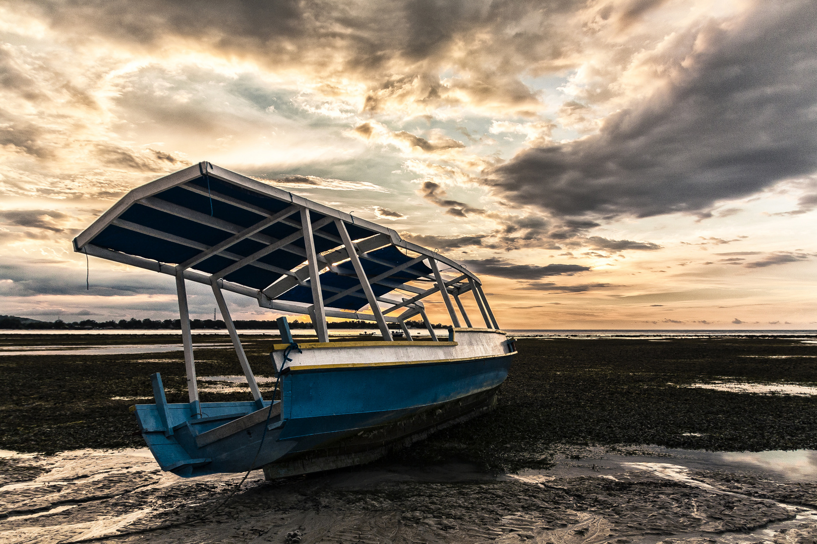 Gestrandet auf den Gili Islands Lombok