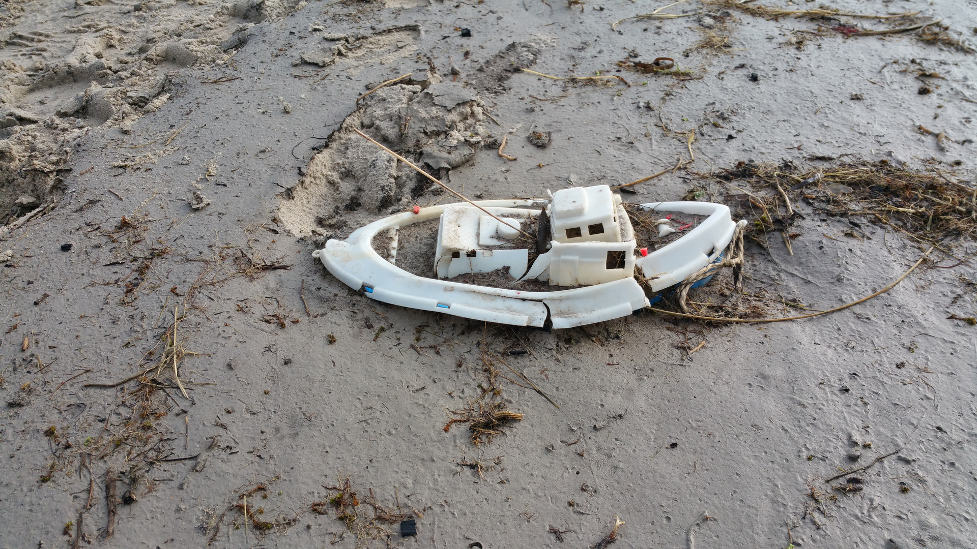 Gestrandet auf Helgoland