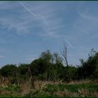 Gestreifter Himmel.... am Flugplatz