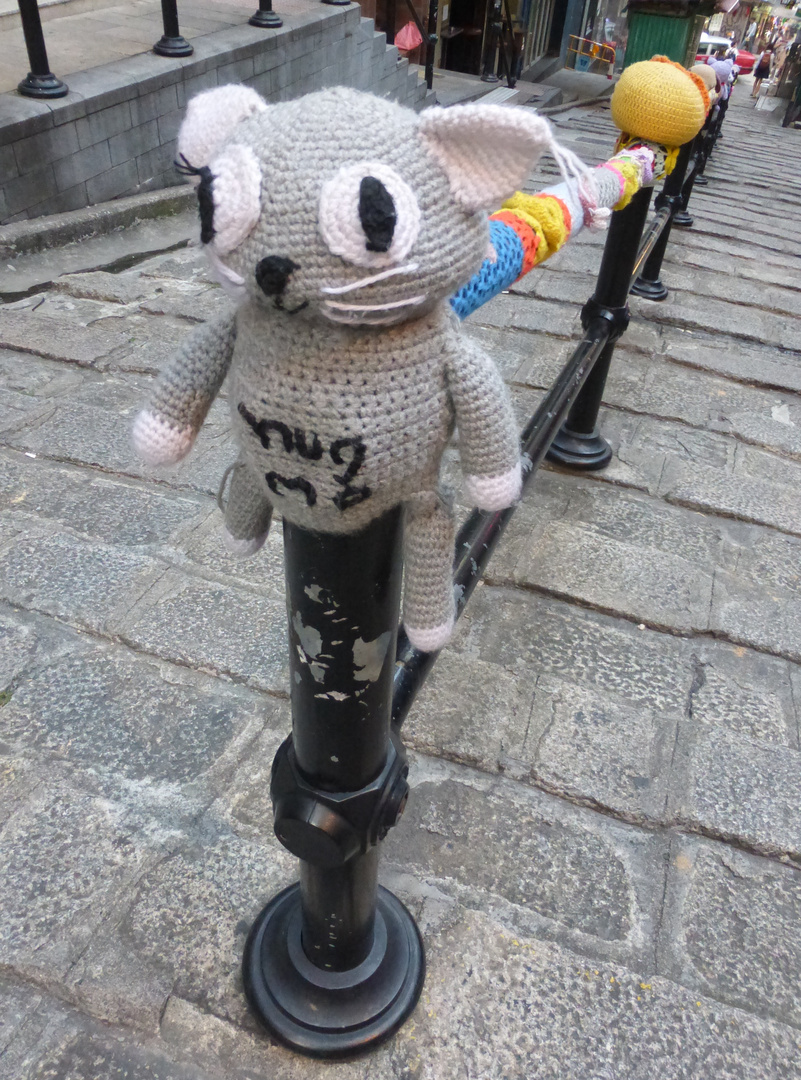 GEstrickte Straßenkunst