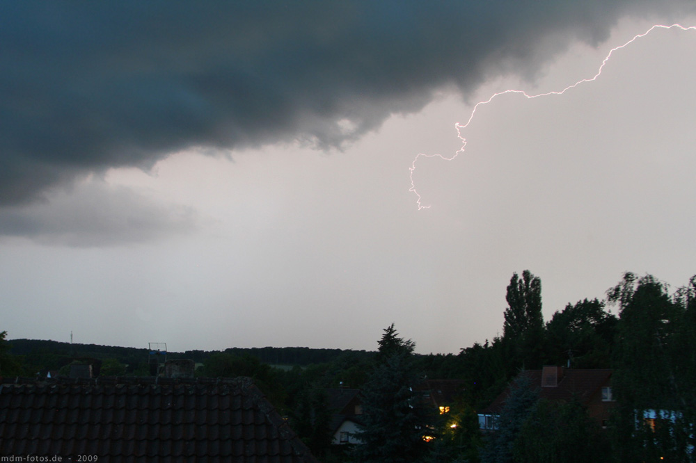 Gestriges Gewitter