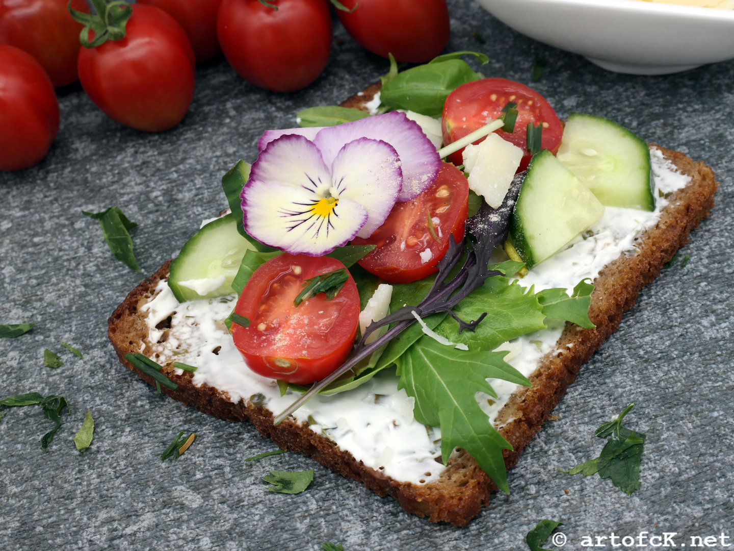 Gesundes Abendbrot 