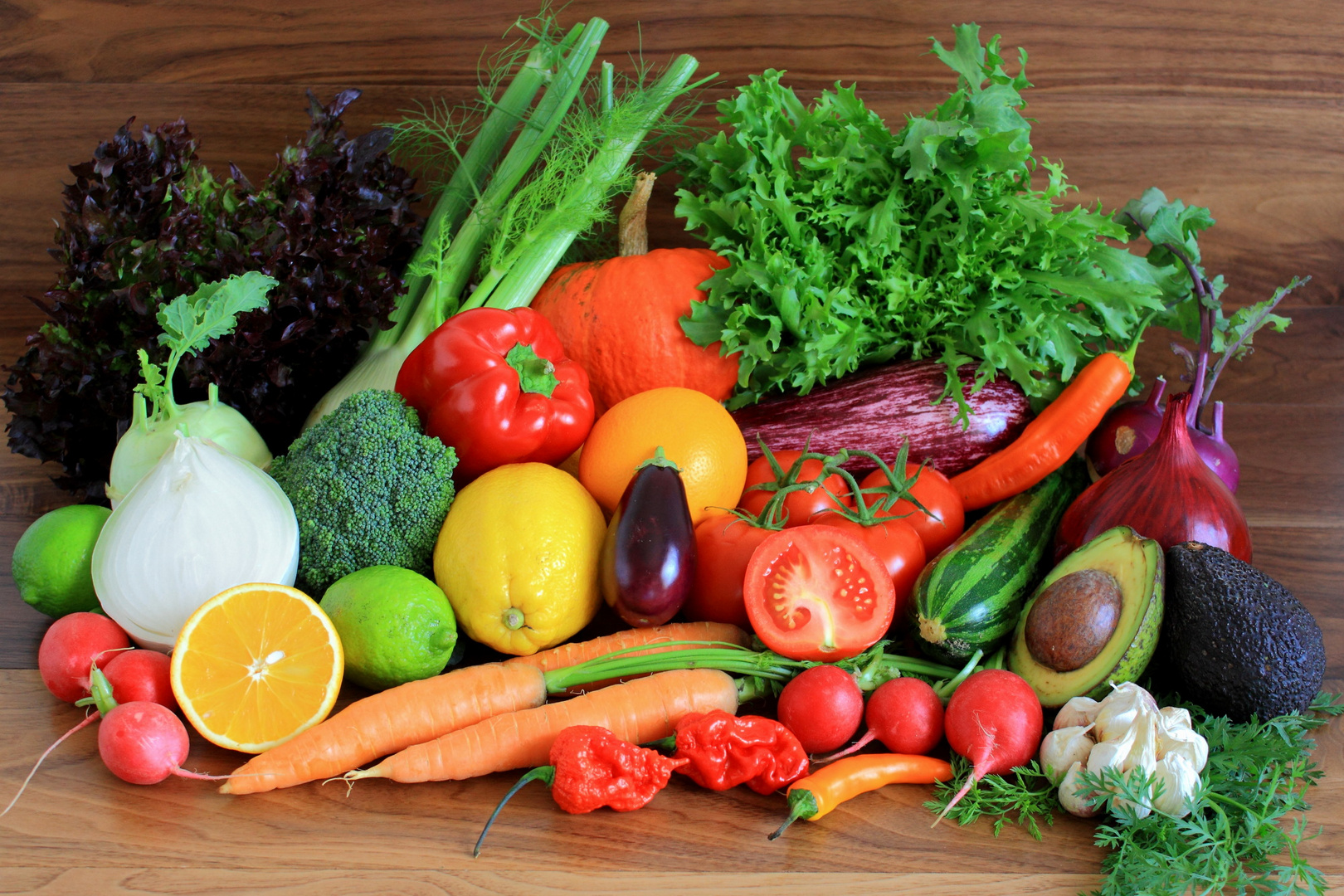 Gesundes Gemüse für die Küche