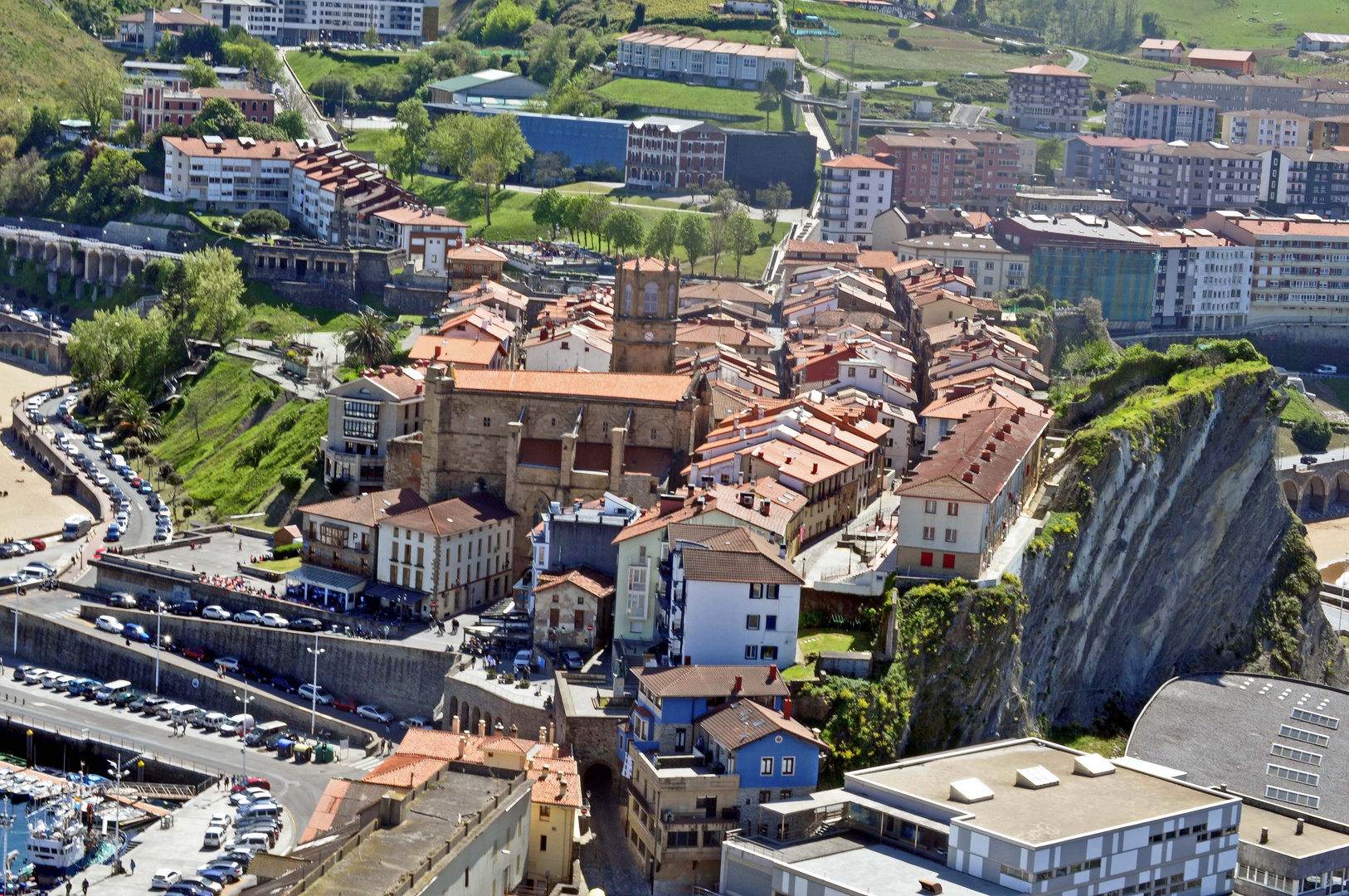 gétaria (espana) vue de l'île !