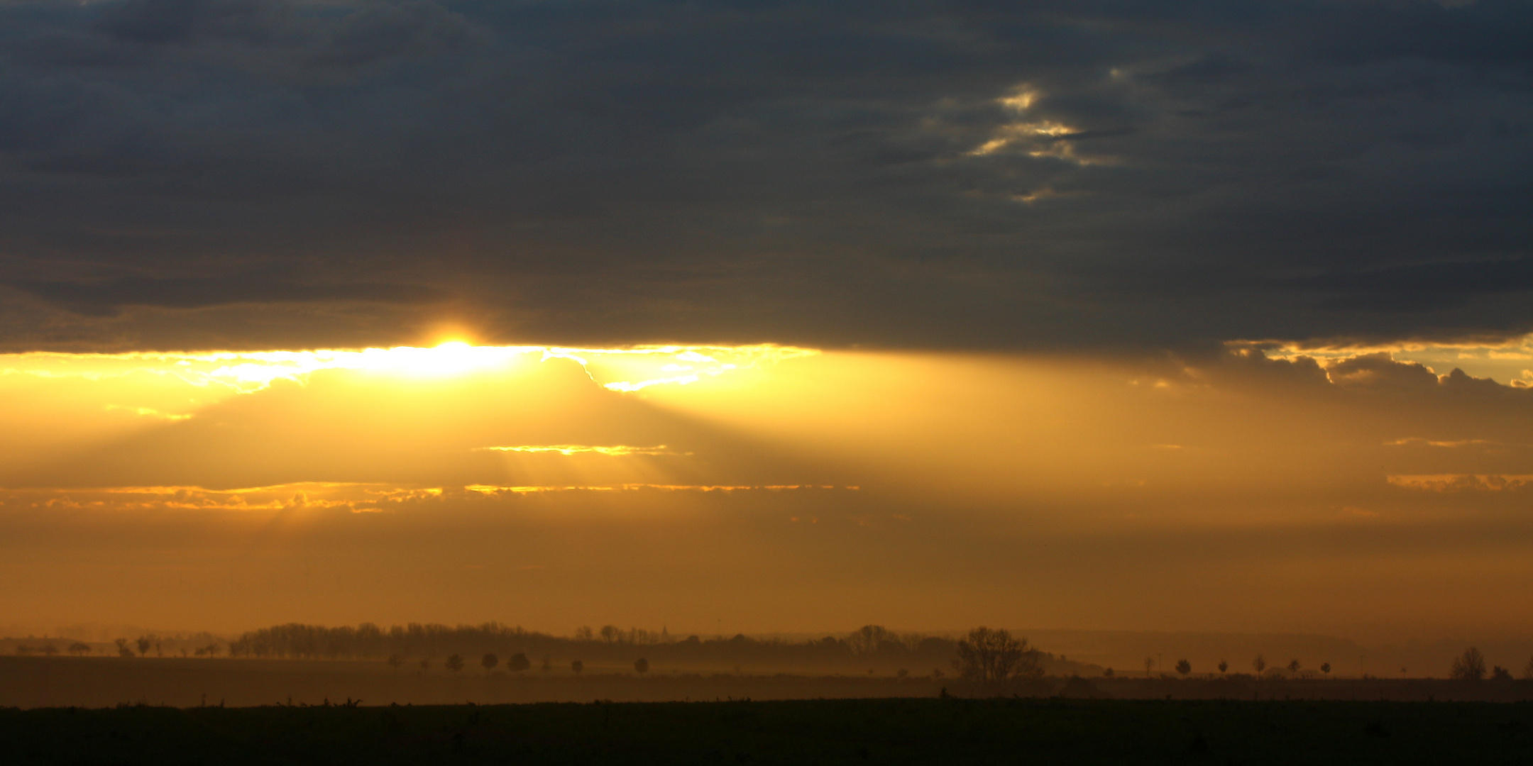 Geteilter - Sonnenaufgang