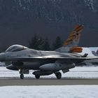 Getigerte F16 in Meiringen