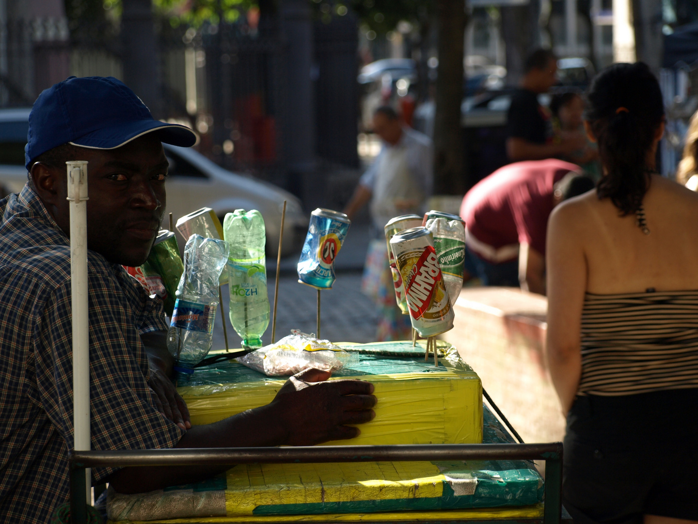 Getränkehändler in Rio de Janeiro