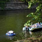 Getränketransport am Landwehrkanal