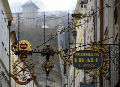 Getreidegasse in Salzburg ....