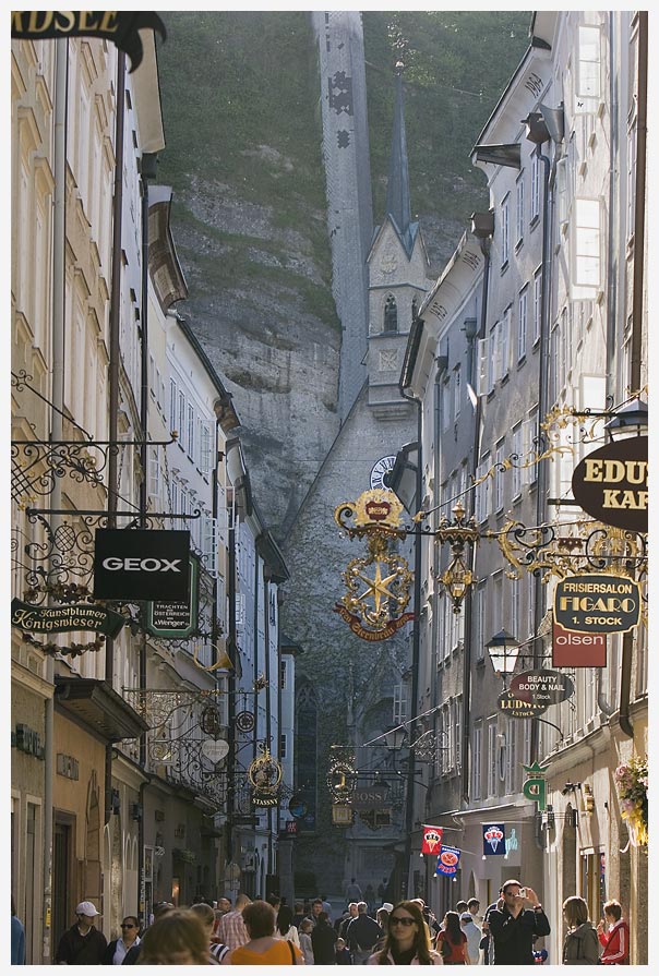 Getreidegasse in Salzburg