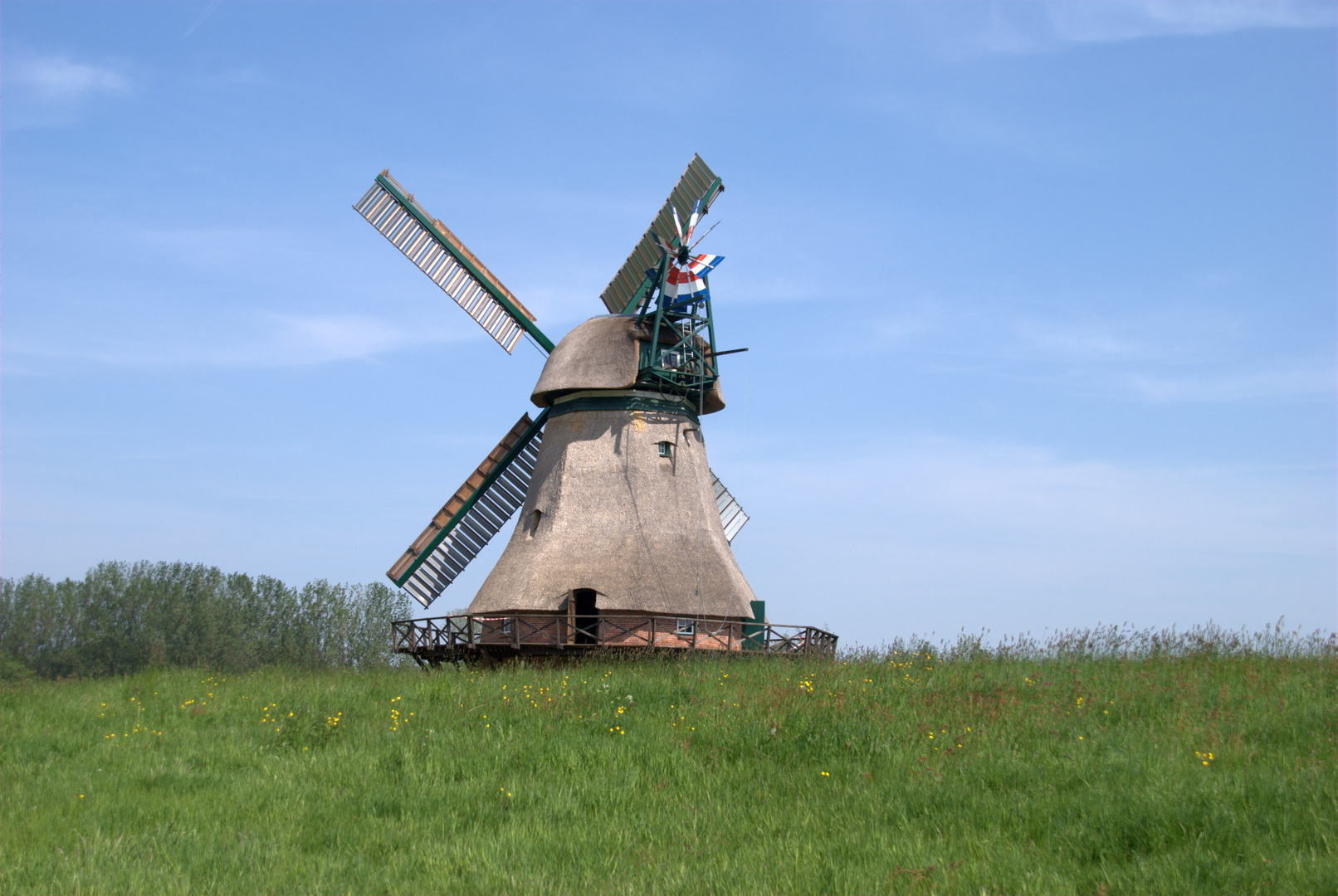 Getreidemühle im Freilichtmuseum