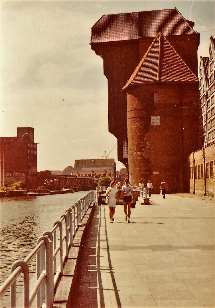 Getreidespeicher in Danzig/Gdansk. (1986 analog)