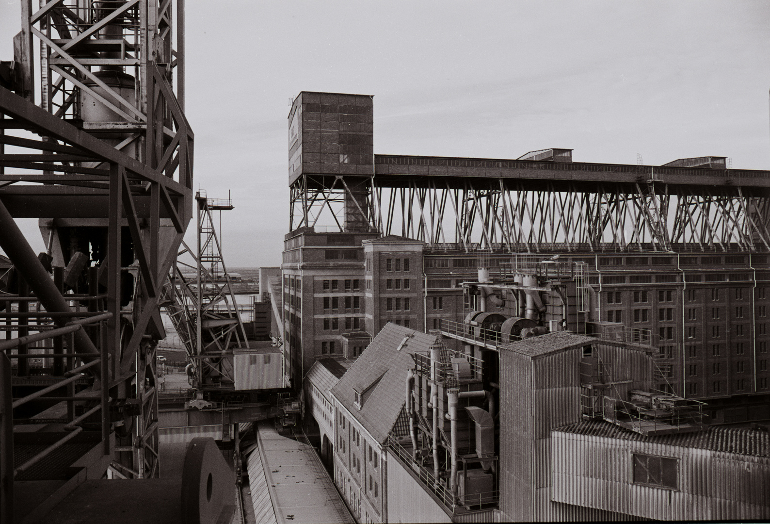 Getreideverkehrsanlage im Bremer Hafen