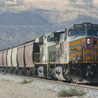 Getreidezug der BNSF am Tehachapi Pass