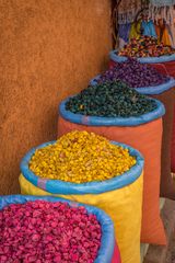 getrocknete Blüten I - in den Souks von Marrakesch