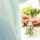 Getting Ready Wedding Bouquet