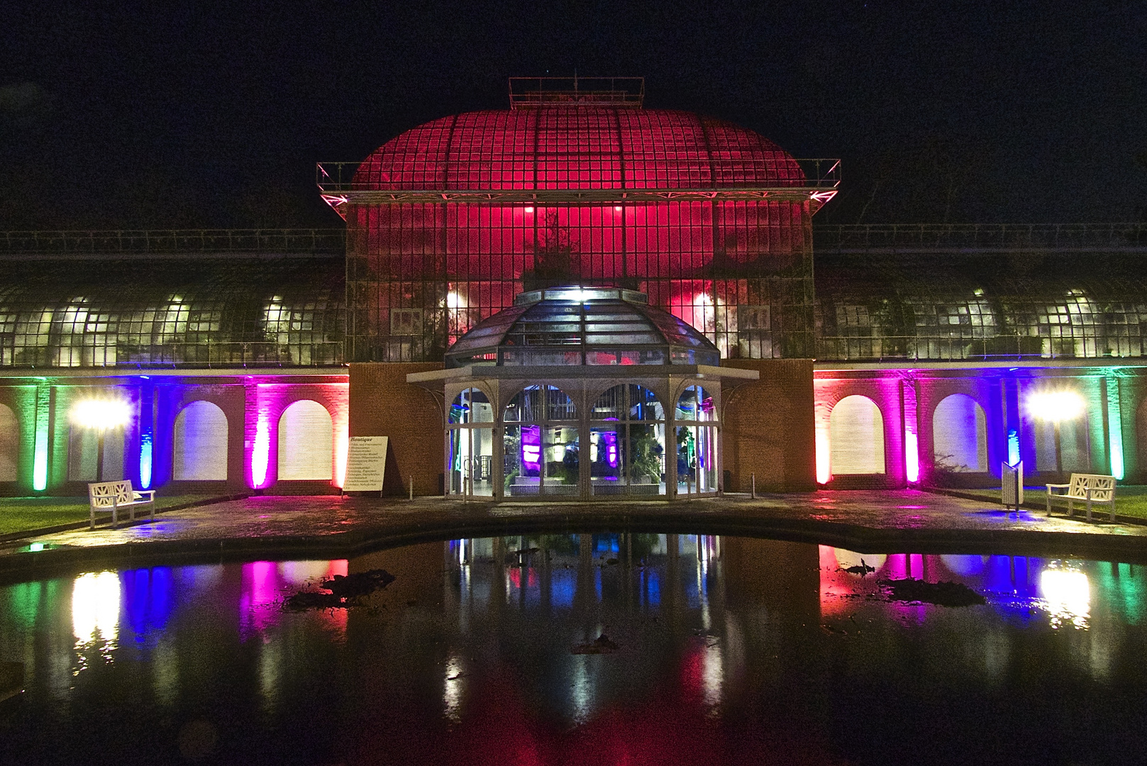 Gewächshaus kreativ