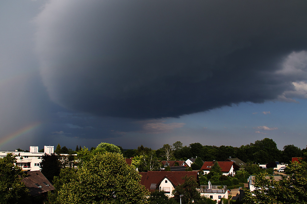 gewaltige Gewitterwolke