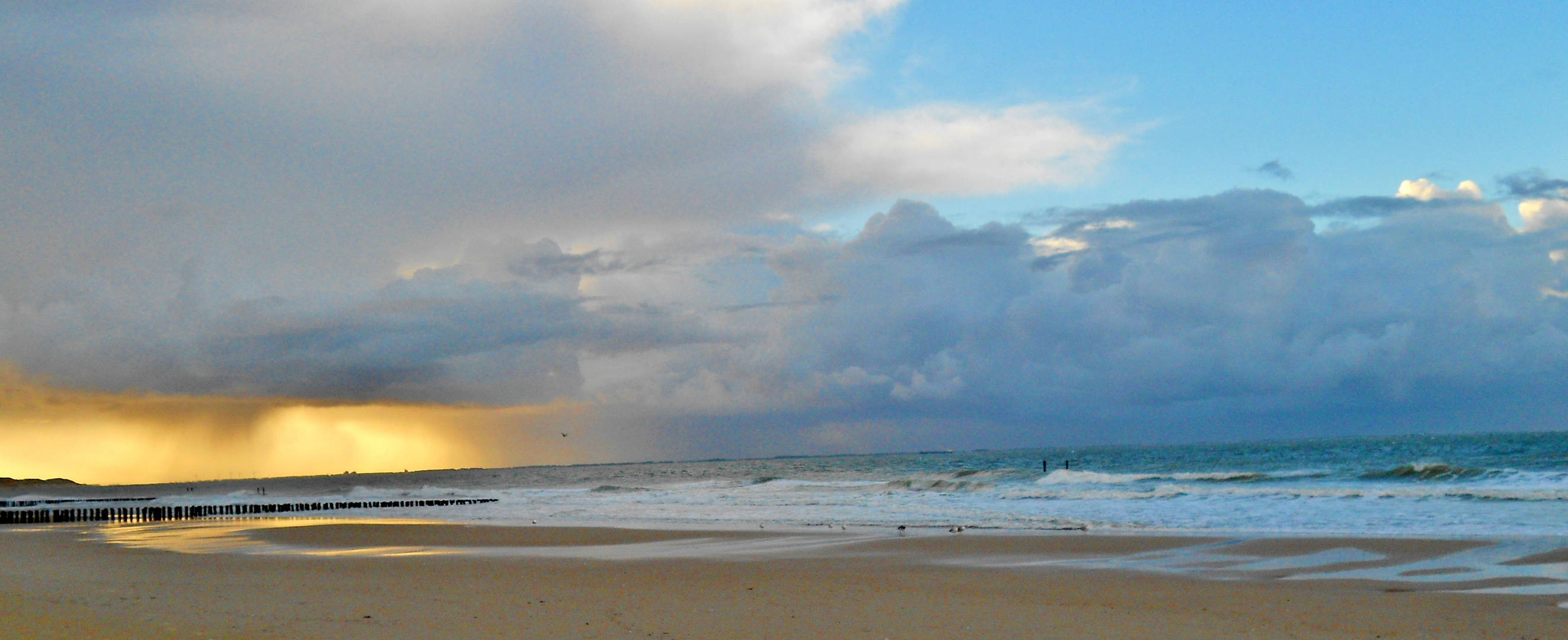 gewaltige Wolken