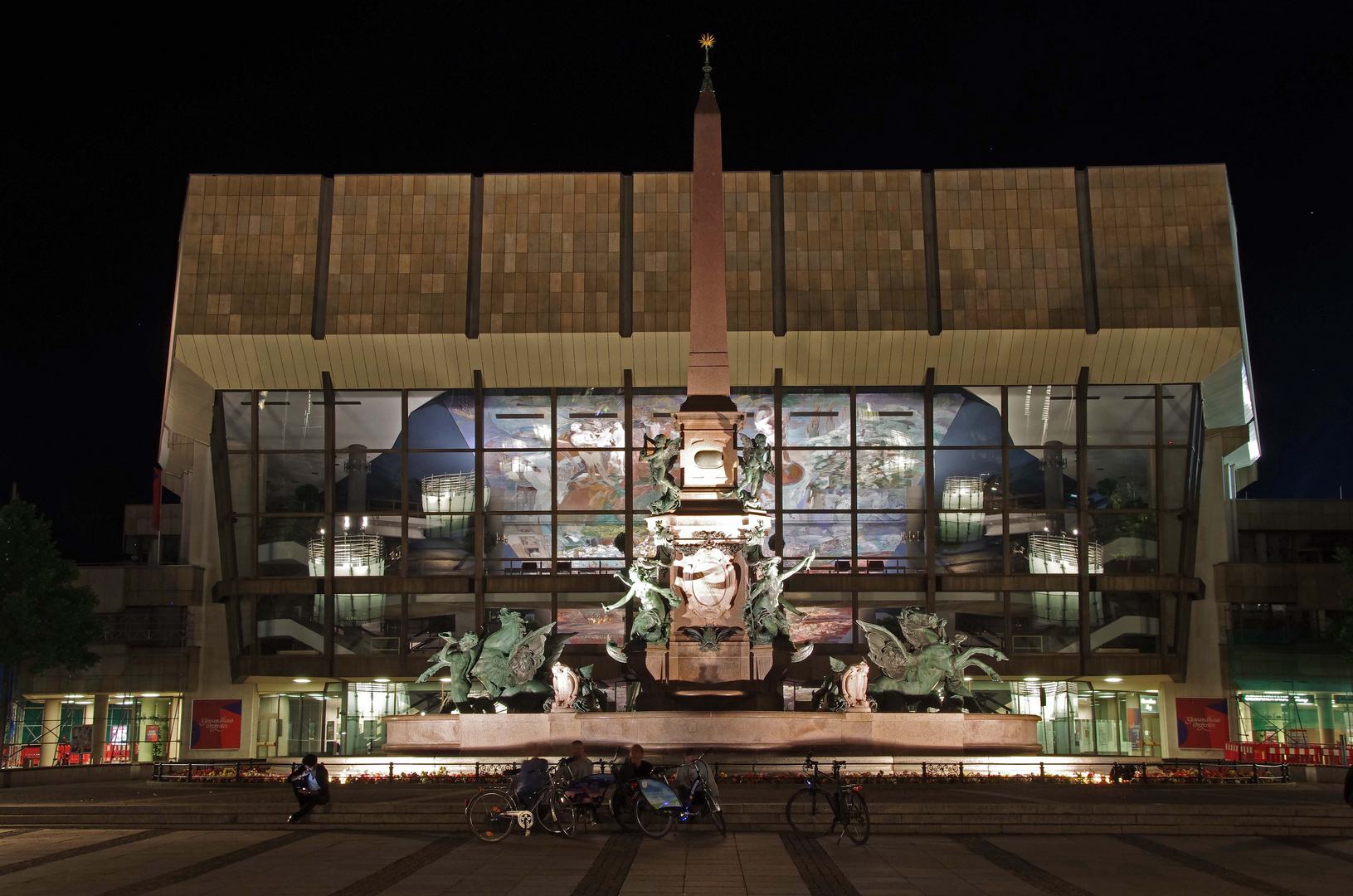 Gewandhaus am Augustusplatz in Leipzig