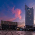 Gewandhaus & MDR-Turm, Augustusplatz Leipzig