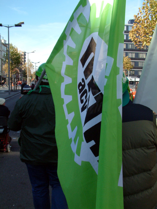 Gewerkschaftsflagge