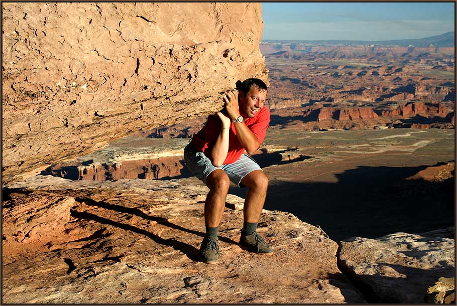 Gewichtestemmen im Canyonlands N.P. :-)