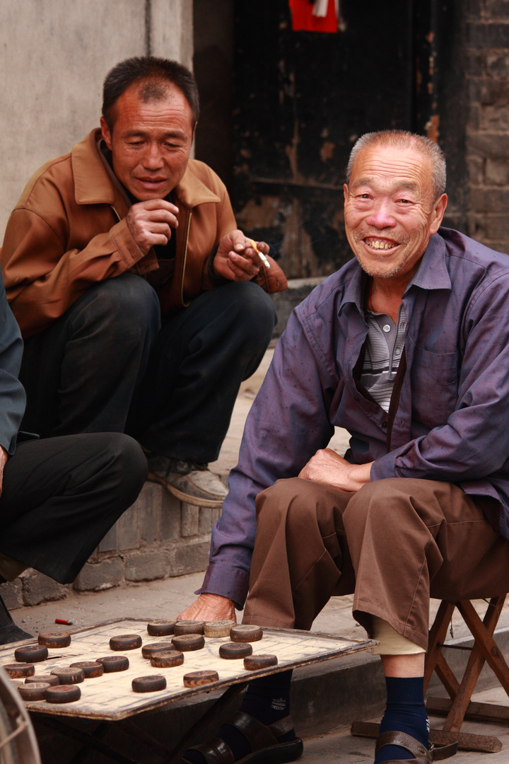 Gewinner beim chinesischen Schachspiel