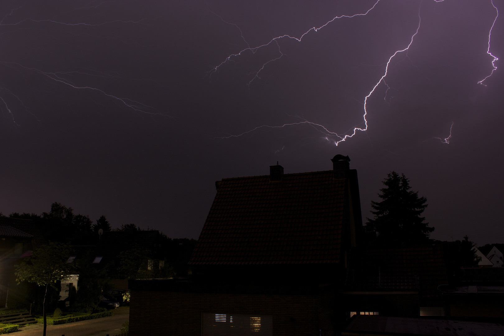 Gewitter 2 über Bergkamen am 09.06.14