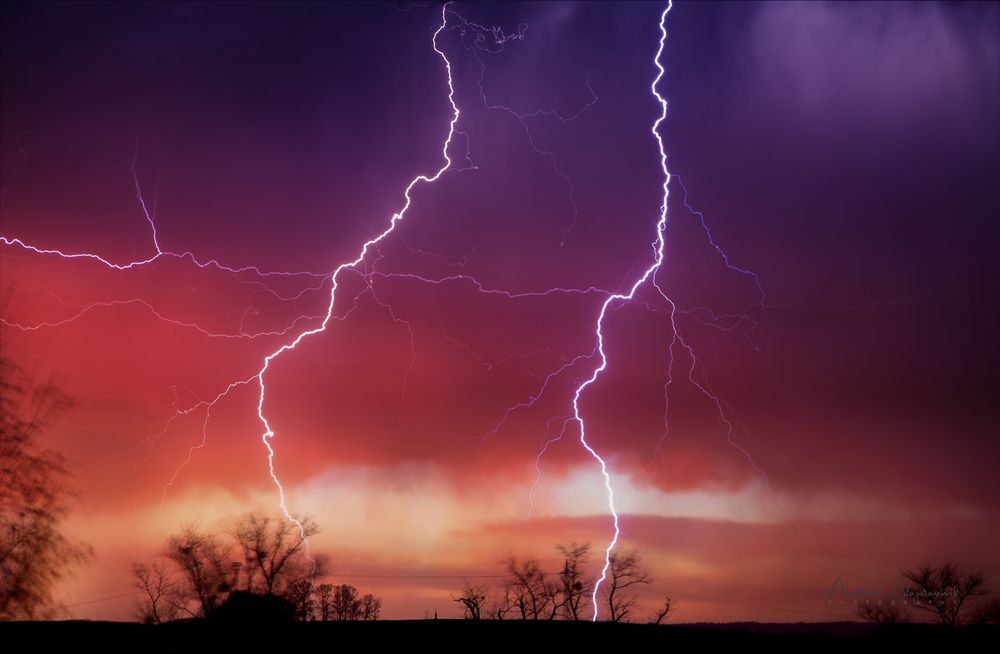Gewitter Foto & Bild sonnenuntergänge, gewitterfotos,