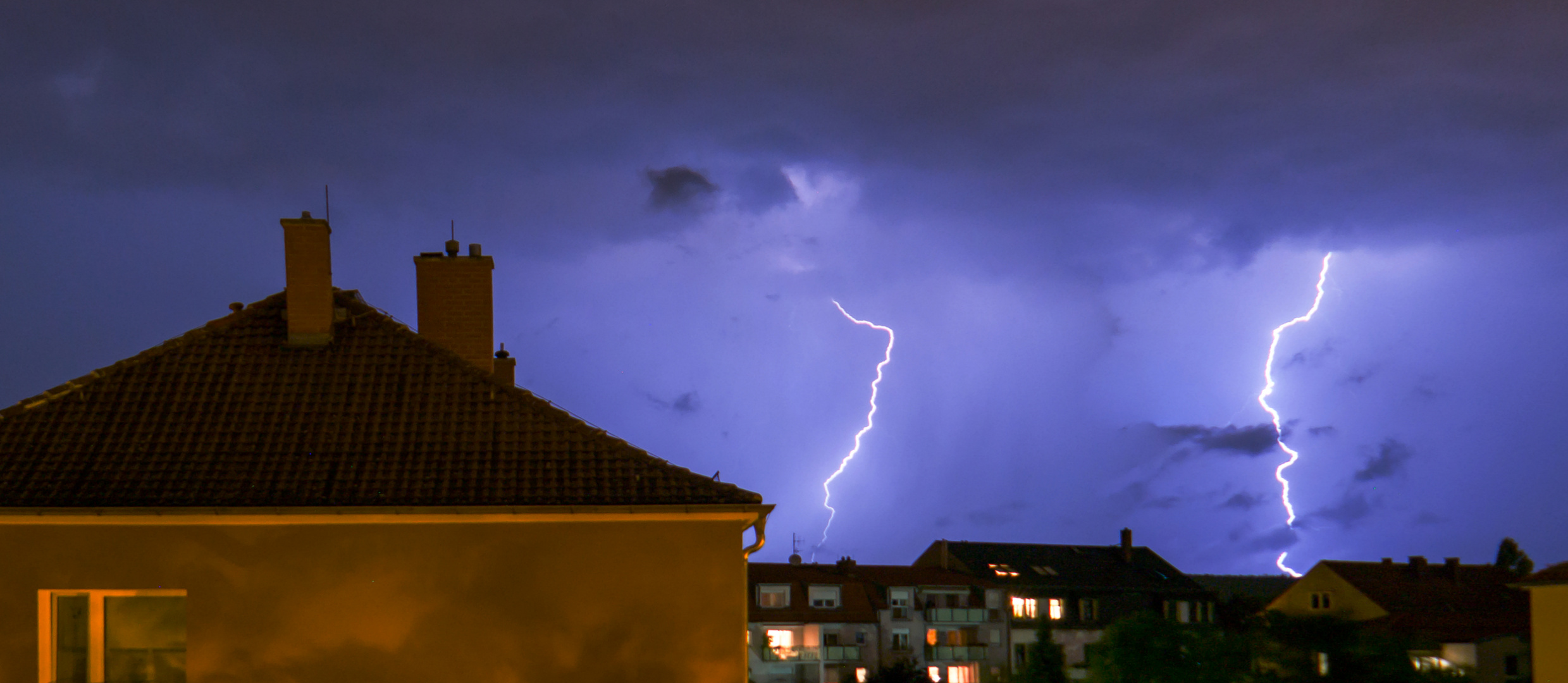 Gewitter am 07.07.2015 in Dresden