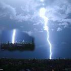 Gewitter am 9.06.2014 über Beckum