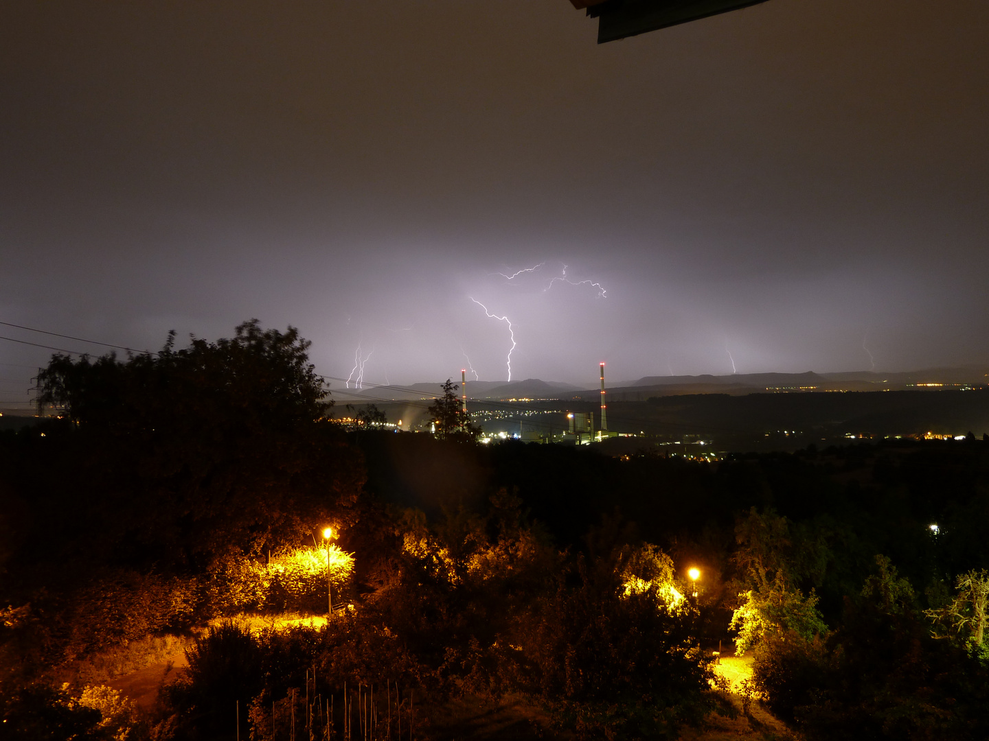 Gewitter am Albrand