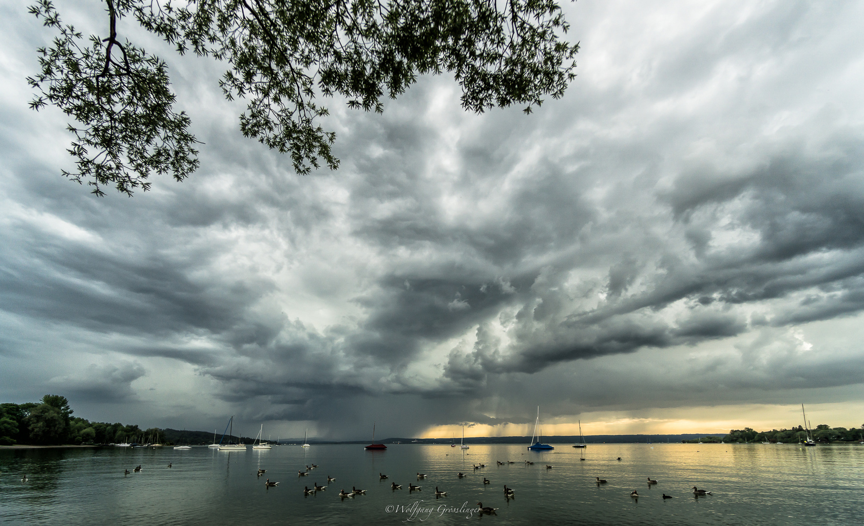 Gewitter am Ammersee