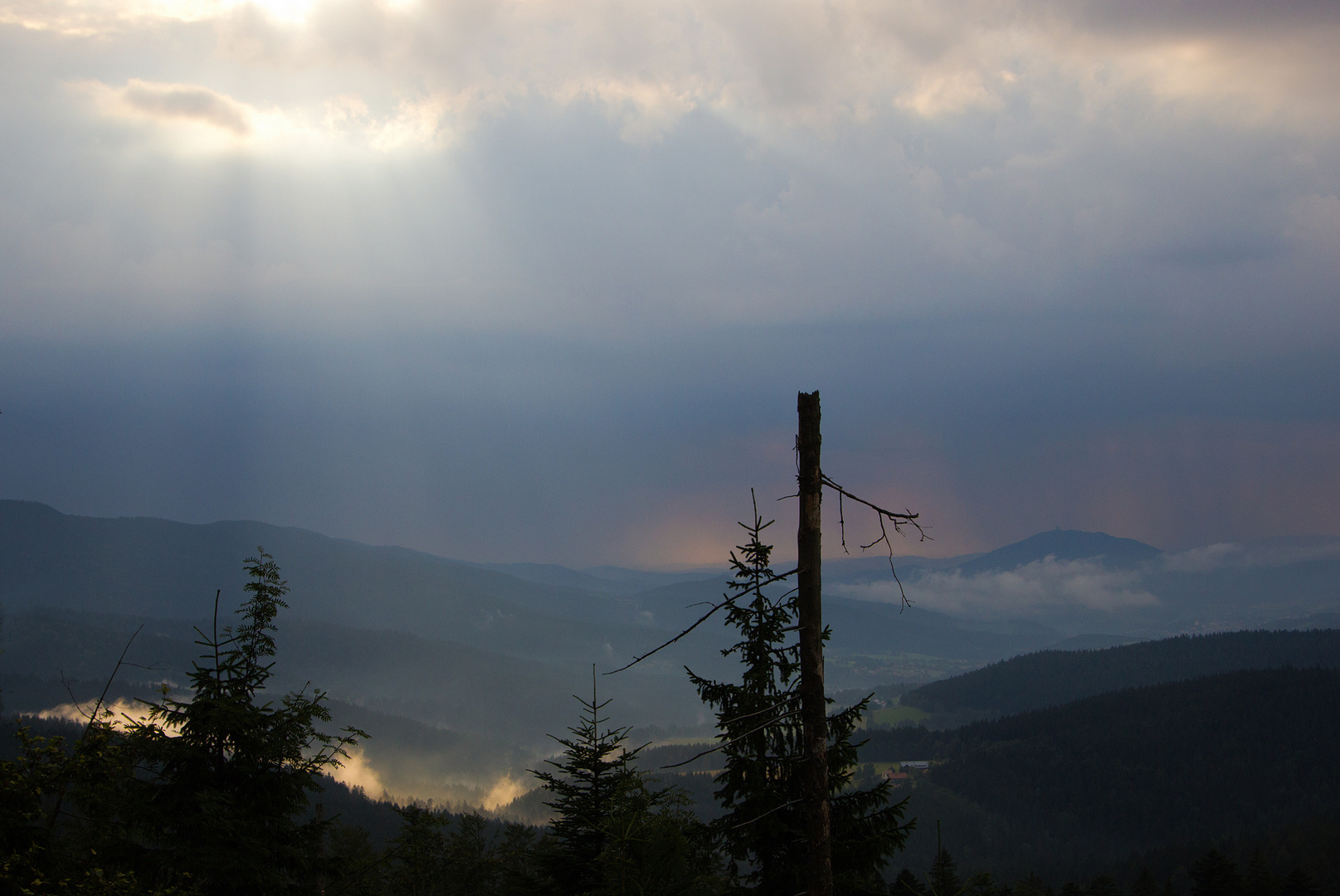 Gewitter am Arber