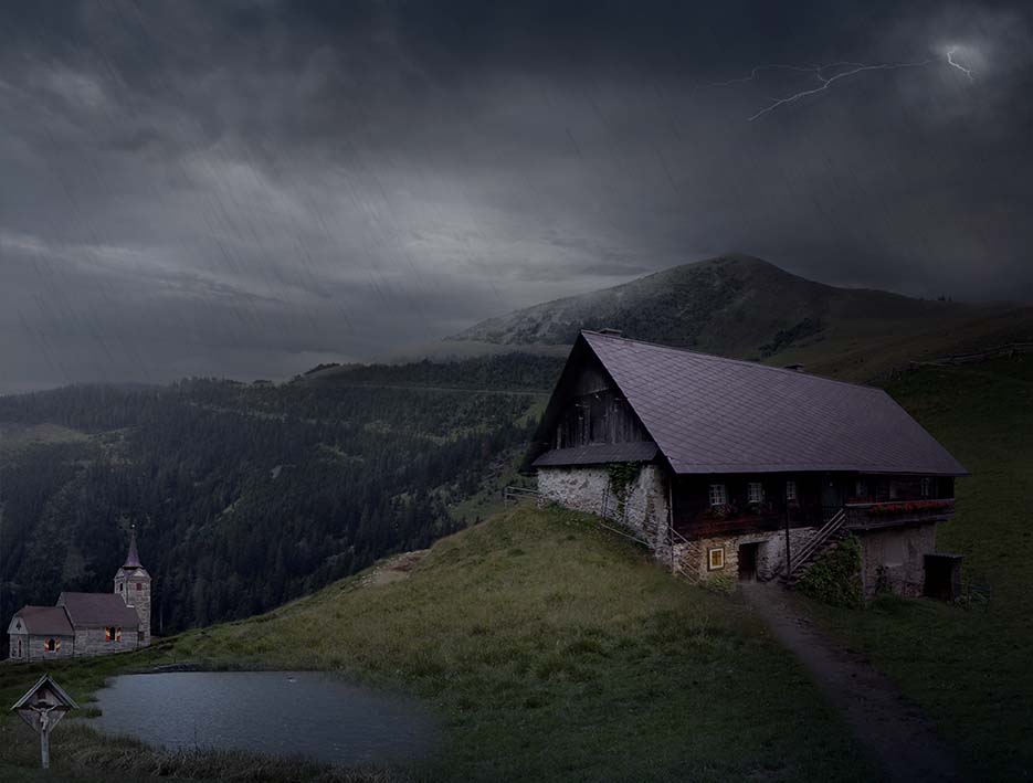 Gewitter am Berg