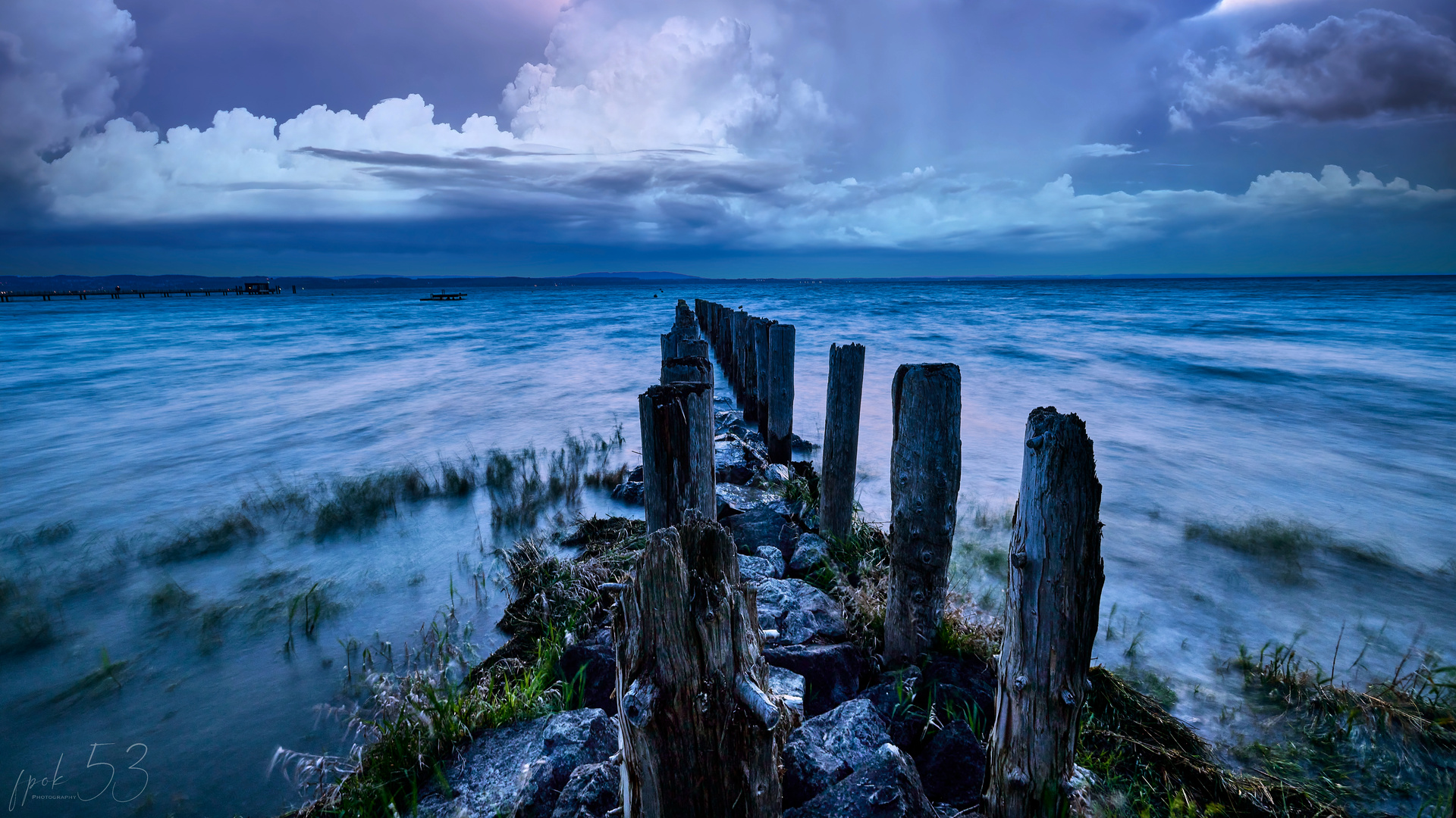 Gewitter am Bodensee