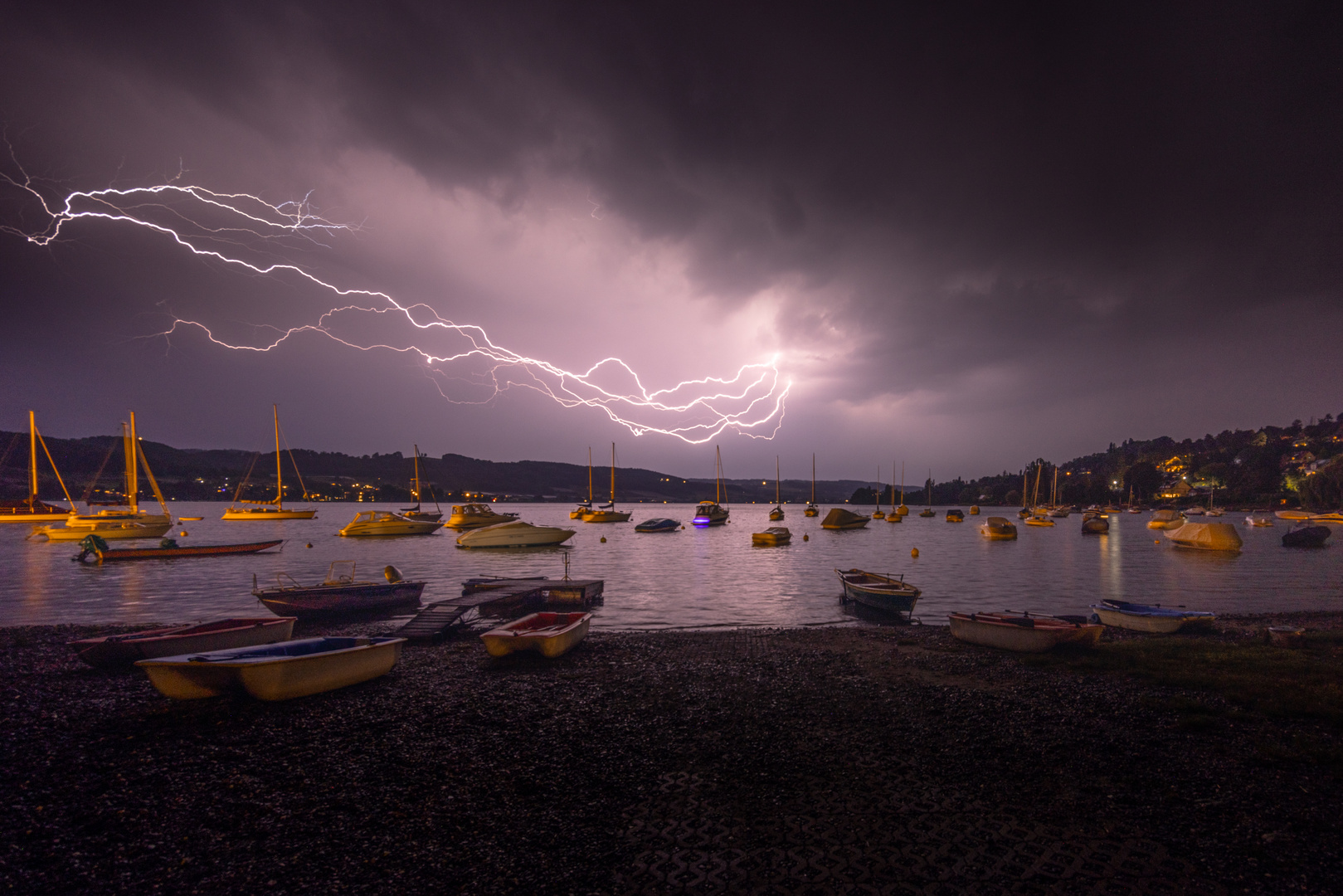 Gewitter am Bodensee 