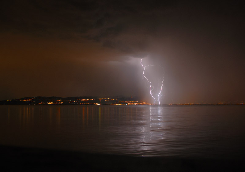 Gewitter am Bodensee