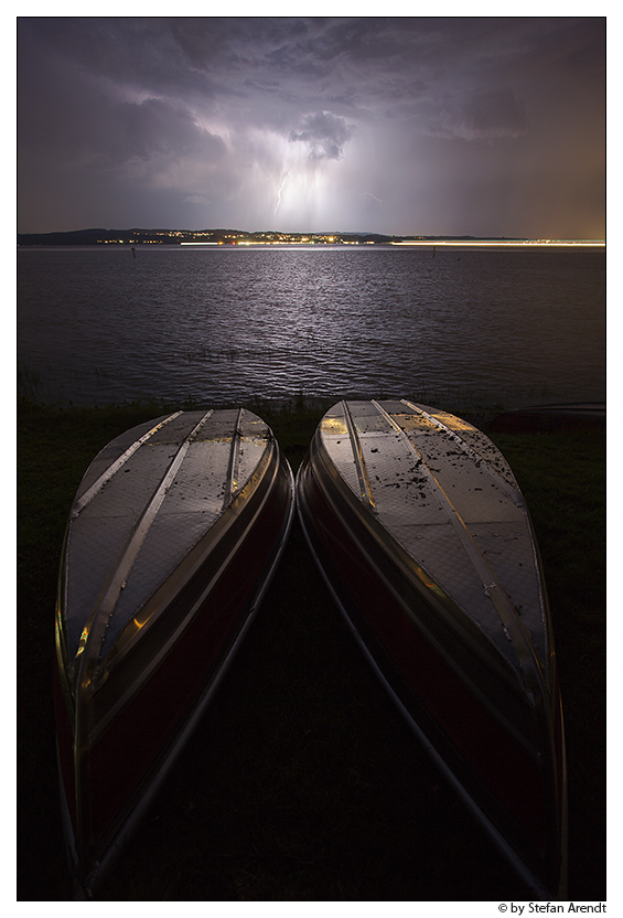 Gewitter am Bodensee